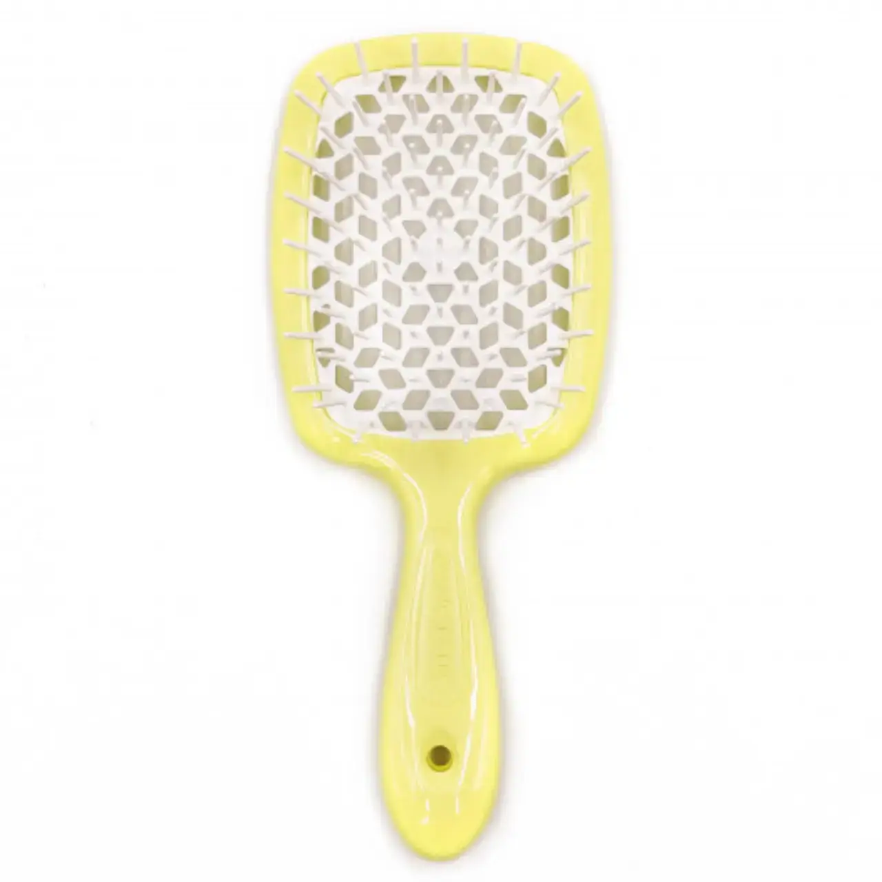 ГРЕБІНЕЦЬ JANEKE SUPERBRUSH STANDART жовта з білим