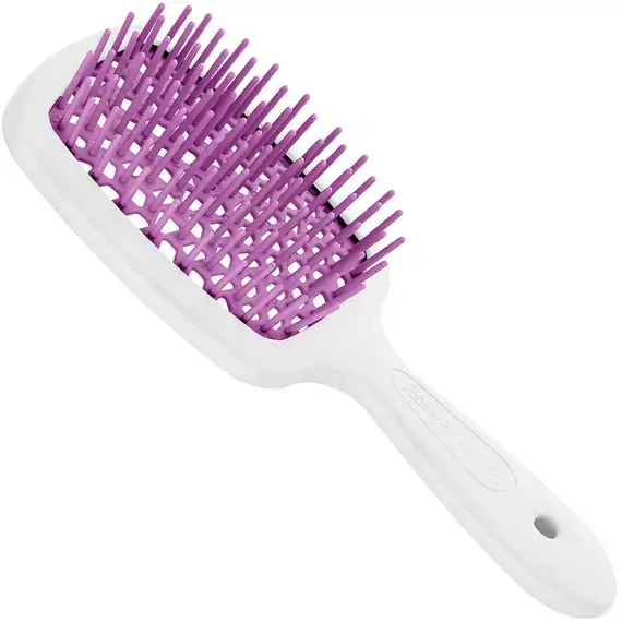 ГРЕБІНЕЦЬ JANEKE SUPERBRUSH STANDART біло-фіолетова