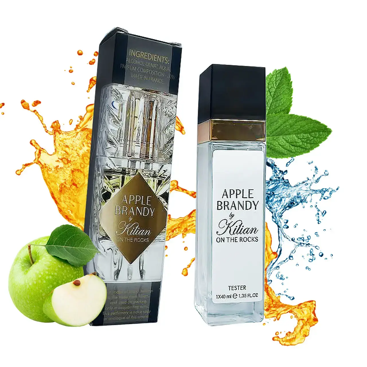 KILIAN APPLE BRANDY ON THE ROCKS (КІЛІАН ЕПЛ БРЕНДИ ОН ЗЕ РОКС) 40 МЛ