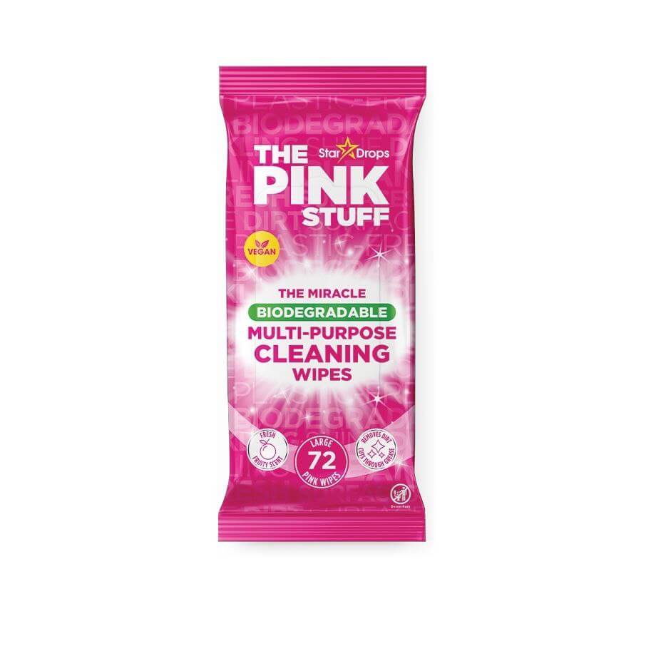 Вологі серветки для прибирання The Pink Stuff Multi-Purpose Cleaning Wipes, 72 шт