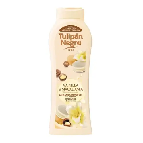 Гель для душу TULIPAN NEGRO Vainila & Makadamia (650 мл)