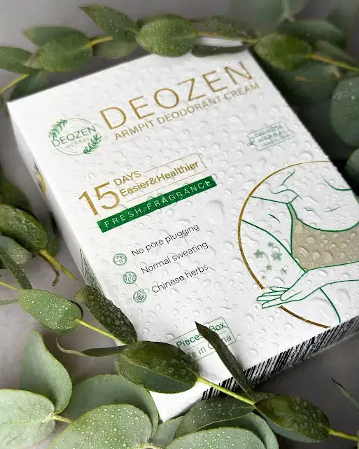 Крем-дезодорант Deozen – надійний захист від запаху поту до 15 днів!
