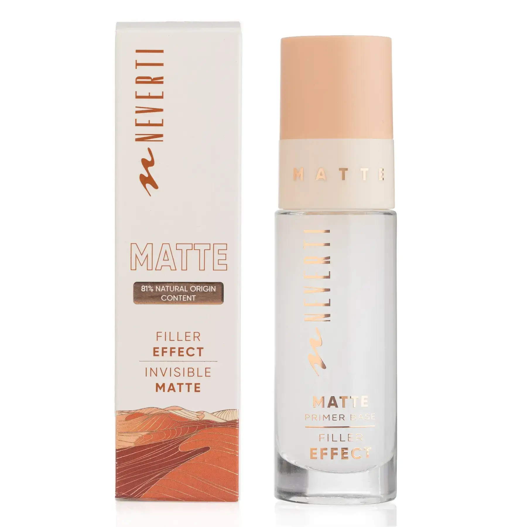 База матуюча під макіяж Neverti Matte Primer Base із філлер-ефектом NP300