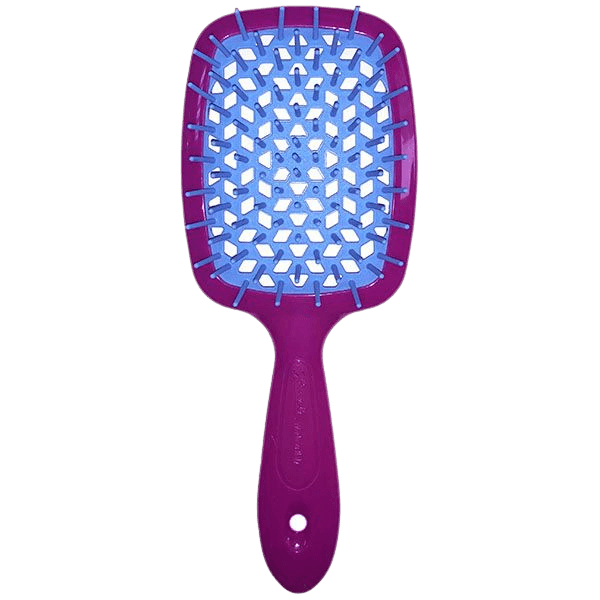 ГРЕБІНЕЦЬ JANEKE SUPERBRUSH STANDART малинова з синім