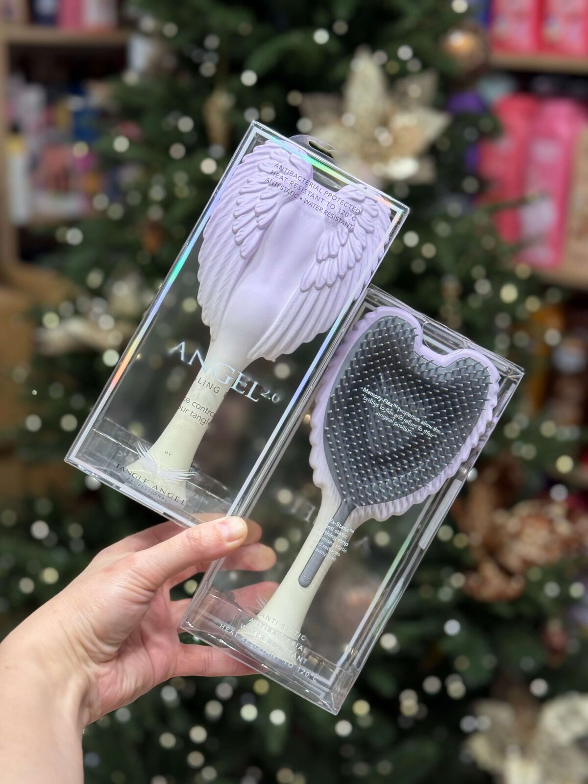 ітка Tangle Angel 2.0 Ombre Lilac / Ivory *гребінець, розчіска