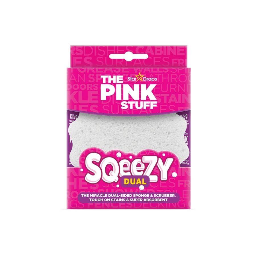 Губка для прибирання двостороння The Pink Stuff Sqeezy Dual Sided, 1 шт