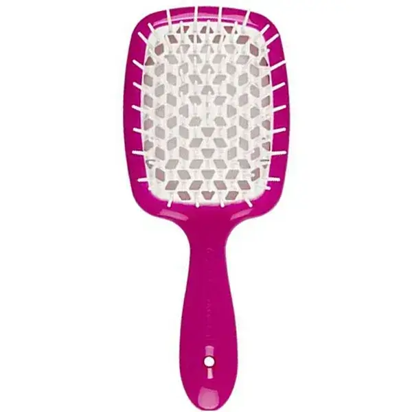 ГРЕБІНЕЦЬ JANEKE SUPERBRUSH STANDART МАЛИНОВИЙ З БІЛИМ