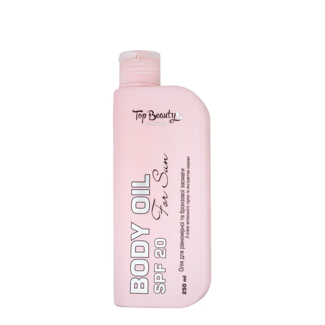 Лосьйон після засмаги з алое вера , D-пантенолом та олією коноплі Top Beauty 250ml, полуниця з вершками